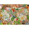 Trefl Puzzle 1000 elementów Antyczna mapa świata