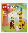 LEGO Klocki Creator 30689 Urodzinowe zwierzaki