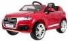 Audi Q7 Quattro S-Line na akumulator Lakier Czerwony SUV + Pilot