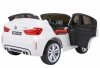 BMW X6M XXL dla 2 dzieci Biały SUV + Pilot + Ekoskóra