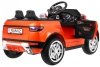Autko Rapid Racer elektryczne dla dzieci, Pomarańczowy SUV + Pilot