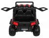 Terenowe Grand Buggy Lift dla dzieci Czerwony + Napęd 4x4 + Pilot + Bagażnik + Radio MP3 + LED