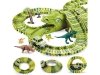 Duży Tor Samochodowy, Wyścigowy - Park Dinozaurów 270 El. ( 240 + 30 )