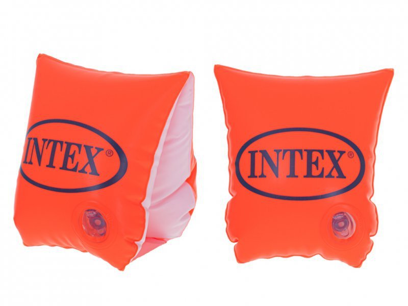 INTEX Rękawki dmuchane do pływania pływaczki pomarańczowe 3-6 lat