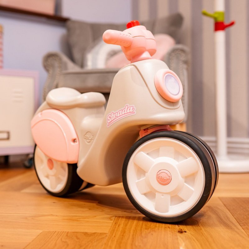 FALK  Jeździk Scooter Strada Retro Dla Dziewczynki Ciche Opony od 1 Roku