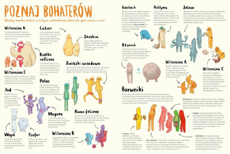 Nasza księgarnia Książeczka Przekroje Owoce i Warzywa