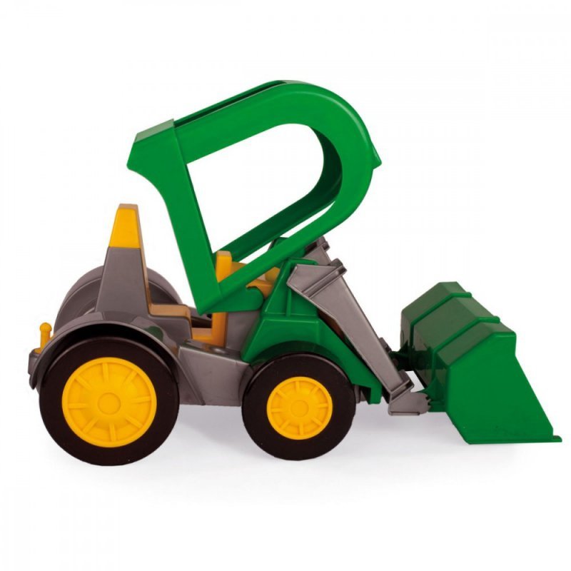Wader Traktor-ładowarka z przyczepą na konia