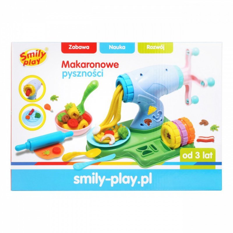 Smily Play Masa plastyczna Ciasto-masa Makaronowe pyszności