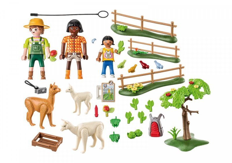 Playmobil Zestaw Country 71251 Wędrówka z alpakami