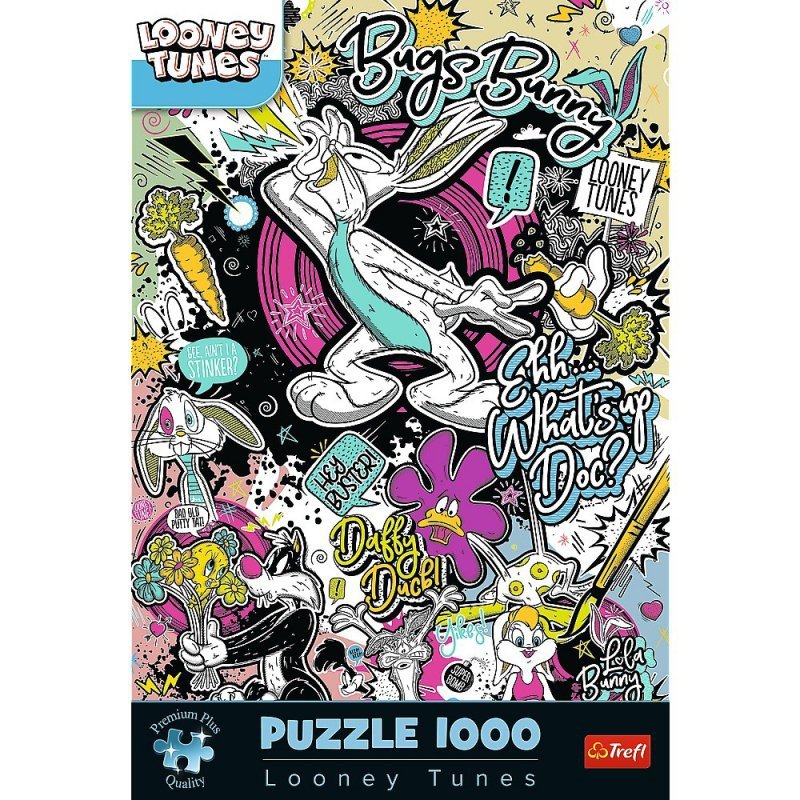Trefl Puzzle 1000 elementów Zwariowane Melodie Looney Tunes