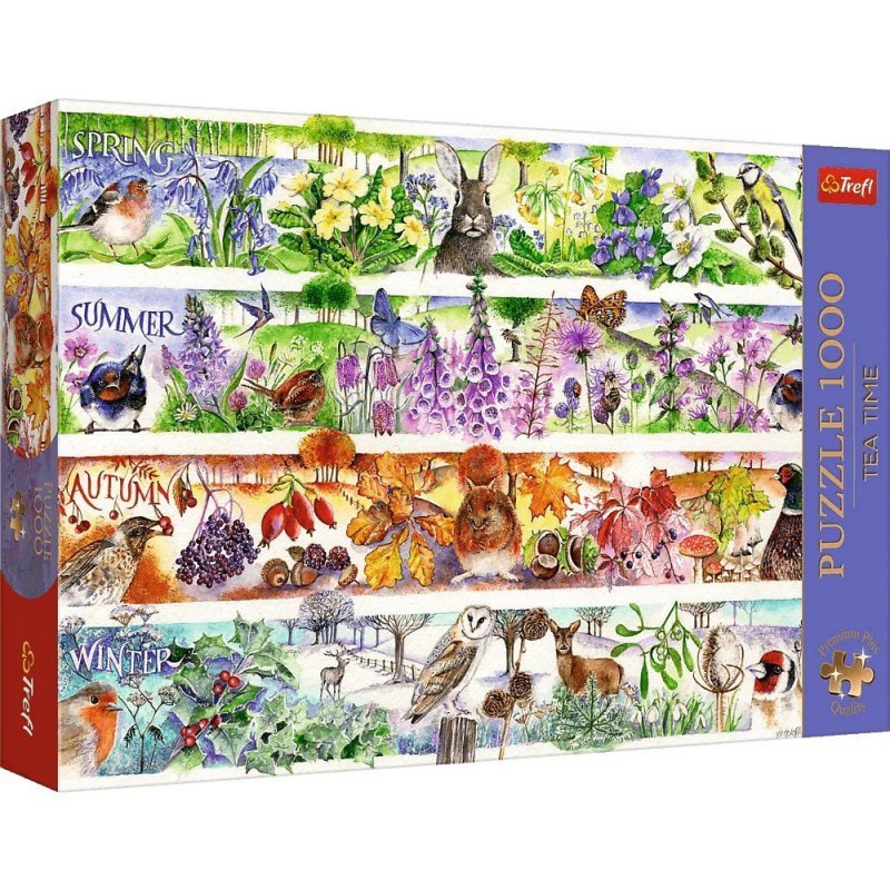 Trefl Puzzle 1000 elementów Premium Cztery pory roku