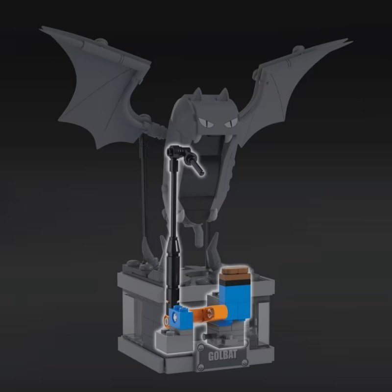 Mega Bloks Klocki Mega Pokemon Golbat z ruchem