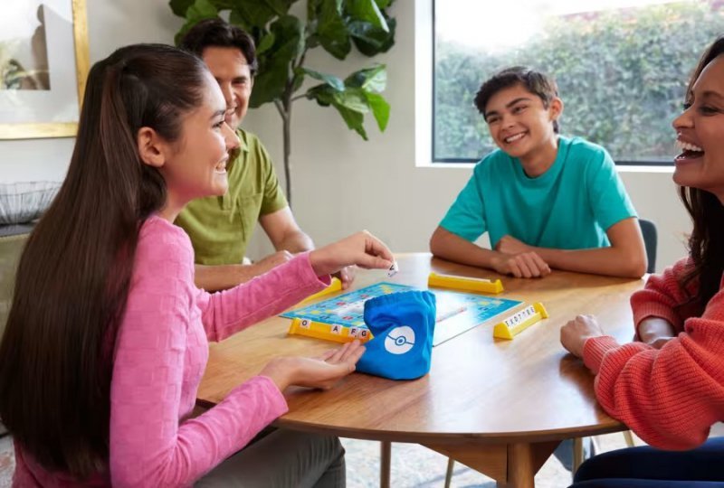 Mattel Gra Scrabble Pokemon