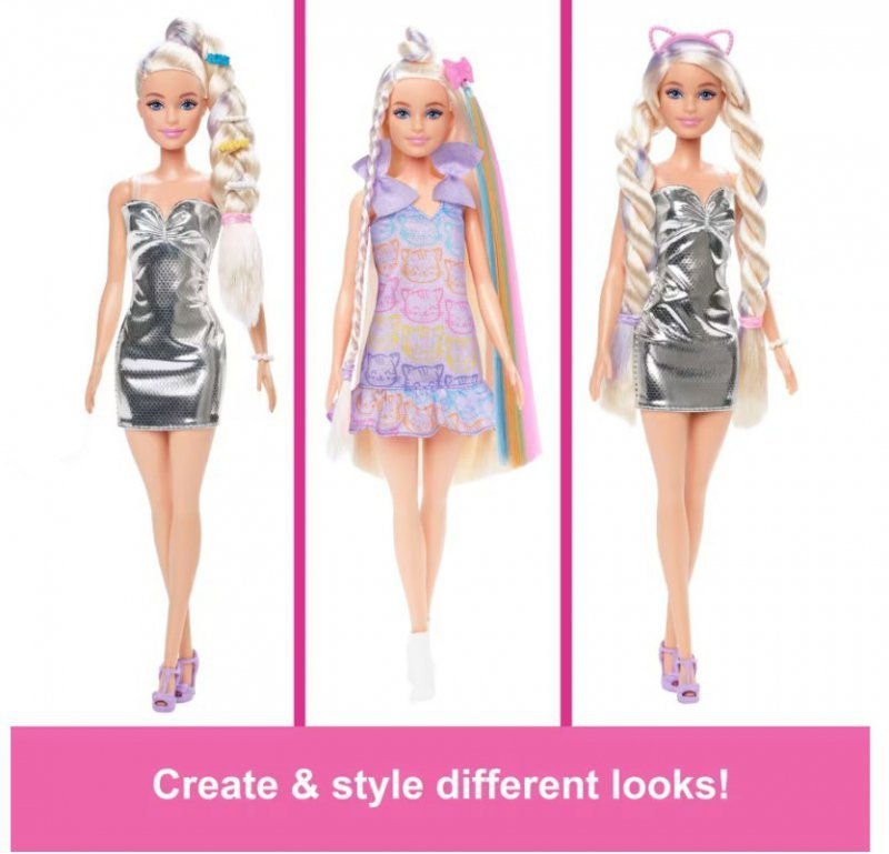 Mattel Lalka Barbie Zabawa włosami