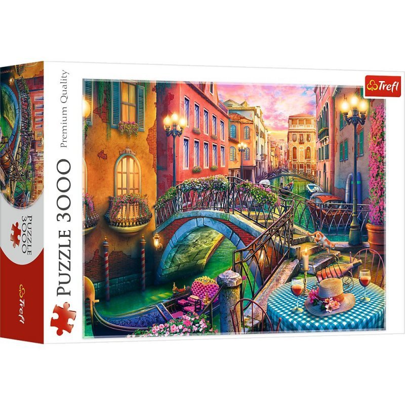 Trefl Puzzle 3000 elementów Wieczór w Wenecji
