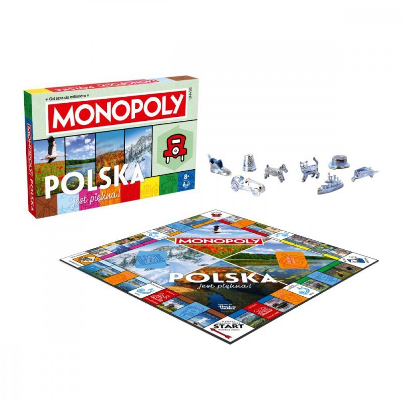Winning Moves Gra Monopoly Polska jest piękna 2025
