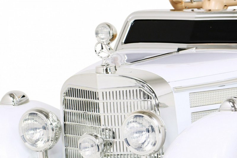 Mercedes Benz Retro 540A dla dzieci Biały