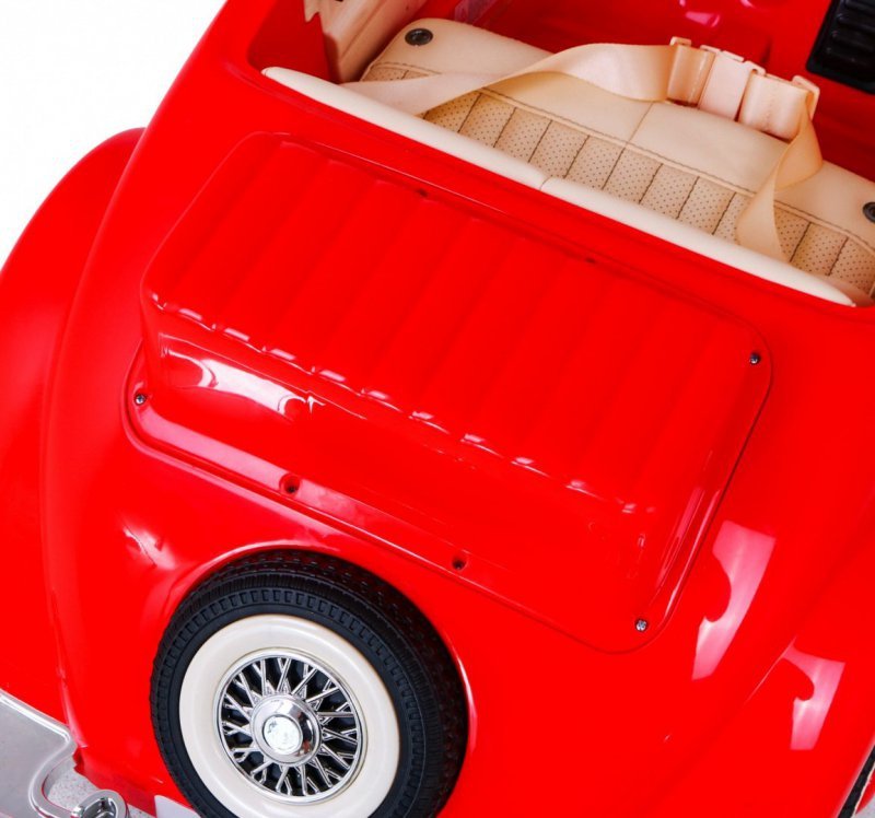 Mercedes Benz Retro 540A dla dzieci Czerwony