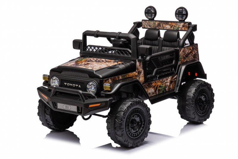 Toyota FJ Cruiser dla dzieci Czarna terenówka + Pilot