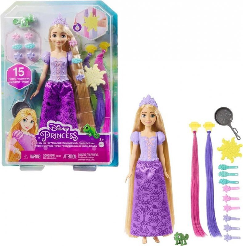 Disney Princess. Lalka Roszpunka HLW18