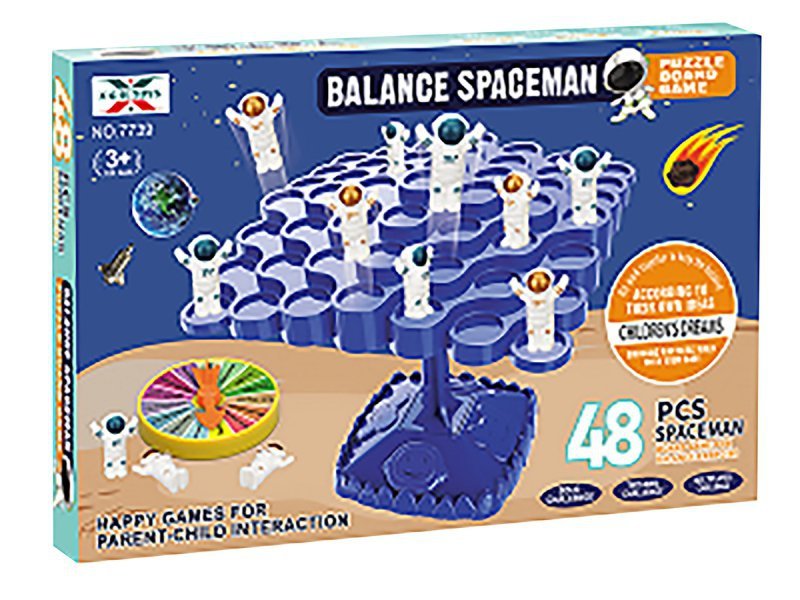 Balansujący Kosmonauci Drzewo Edukacyjna gra dla dzieci &quot;Balance Spaceman&quot;, Układanka
