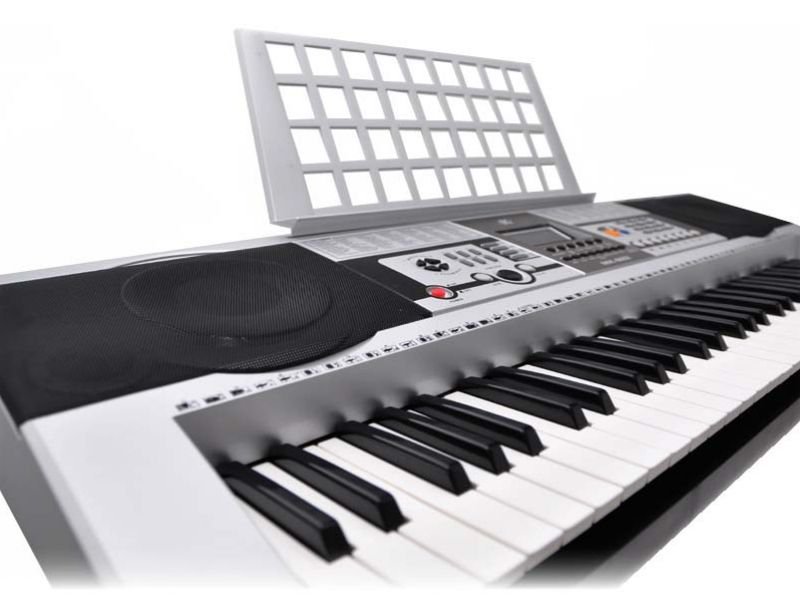 Keyboard MK-922 - duży wyświetlacz LCD, 61 klawiszy