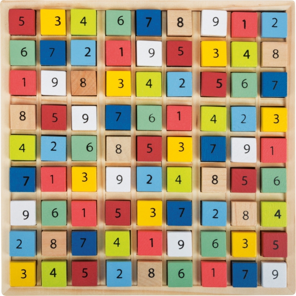 SMALL FOOT Drewniana Gra Sudoku