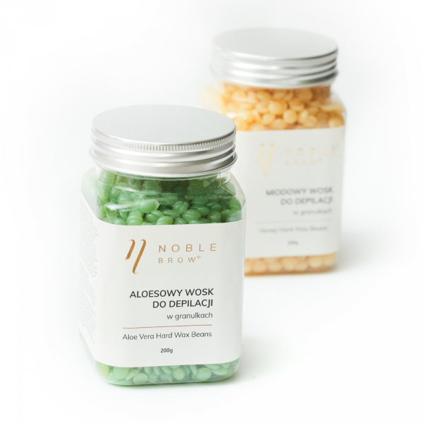Wosk twardy do depilacji - Miodowy 200g