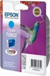 Wkład cyan do Epson Stylus Photo R265/360/RX560/585/685; T0802