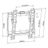 MACLEAN UCHWYT DO TV 13-42 DO 25KG MC-942