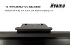 iiyama PROLITE TE8614MIS-B2AG Płaski panel Digital Signage 2,18 m (86) LCD Wi-Fi 435 cd/m2 4K Ultra HD Czarny Ekran dotyko