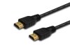Elmak Kabel HDMI  CL-06 czarny złoty v1.4 3D, 4Kx2K, 3m