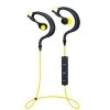 ART Słuchawki Bluetooth z mikrofonem AP-B23 Czarne/żółte Sport (EARHOOK)