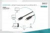 Digitus Kabel połączeniowy USB 2.0 HighSpeed Typ USB C/microUSB B M/M czarny 1,8m