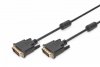 Digitus Kabel połączeniowy DVI-D DualLink WQXGA 30Hz Typ DVI-D (24+1)/DVI-D (24+1) M/M 3m Czarny