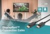 Digitus Kabel połączeniowy DisplayPort z zatrzaskami 1080p 60Hz FHD Typ DP/DP M/M czarny 15m