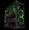 Thermaltake Wentylator Riing 12 LED (120mm, LNC, 1500 RPM) Retail/Box Zielony