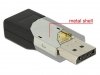 Delock Adapter Displayport 1.2 (M) -> HDMI(F) 4K czarny