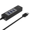Unitek Adapter USB 3.0 do Gigabit + hub 3x USB 3.0; Y-3045C