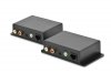Digitus Przedłużacz/Extender Audio do 600m po Cat.5e UTP, 2 x Cinch, 1 x MiniJack (zestaw)