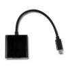 Qoltec Adapter USB typ C męski | HDMI A żeński | 4K | 23cm