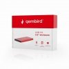 Gembird Obudowa dla dysków 2.5 USB3.0/czerwona