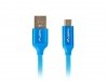 Lanberg Kabel Premium USB micro BM - AM 2.0 3m niebieski QC 3.0