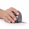 Gembird Mysz ergonomiczna optyczna 6-przyciskowa szara