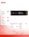 Corsair Dysk SSD 1920GB MP510 Series 3480/2700 MB/s PCIe M.2