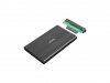 UGo Kieszeń zewnętrzna Marapi S130 SATA 2.5cala USB3.0 aluminium, czarna