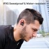 AUKEY EP-T10 True Wireless TWS słuchawki bezprzewodowe Bluetooth 5 | wodoodporne IPX5 | dotykowe | 28h pracy | 10mm przetwornik 