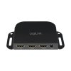 LogiLink Splitter 1 do 2x HDMI 2.0b 4K, z uchwytem montażowym