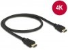 Delock Kabel HDMI M/M v1.4 0.5 M czarny       84751