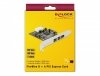 Delock Karta  PCI express firewire 2X1394B+